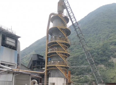 智能化、周邊燒嘴立式氣燒石灰窯